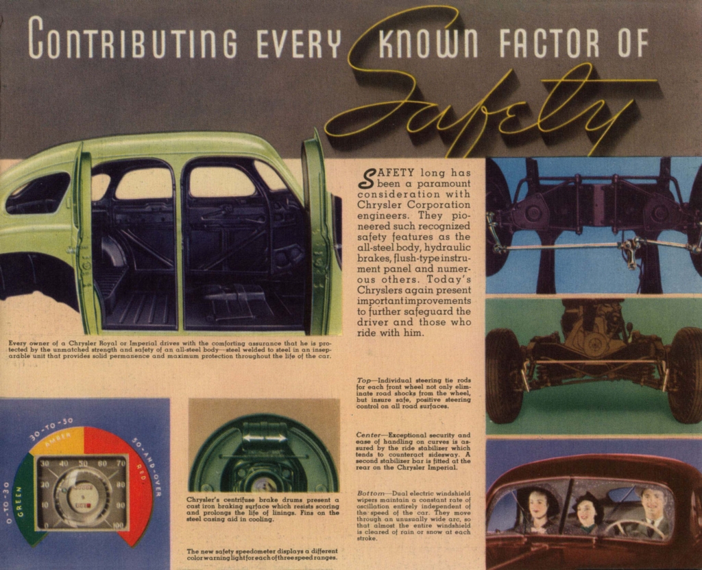 1939 Chrysler Royal Imperial Brochure Page 1